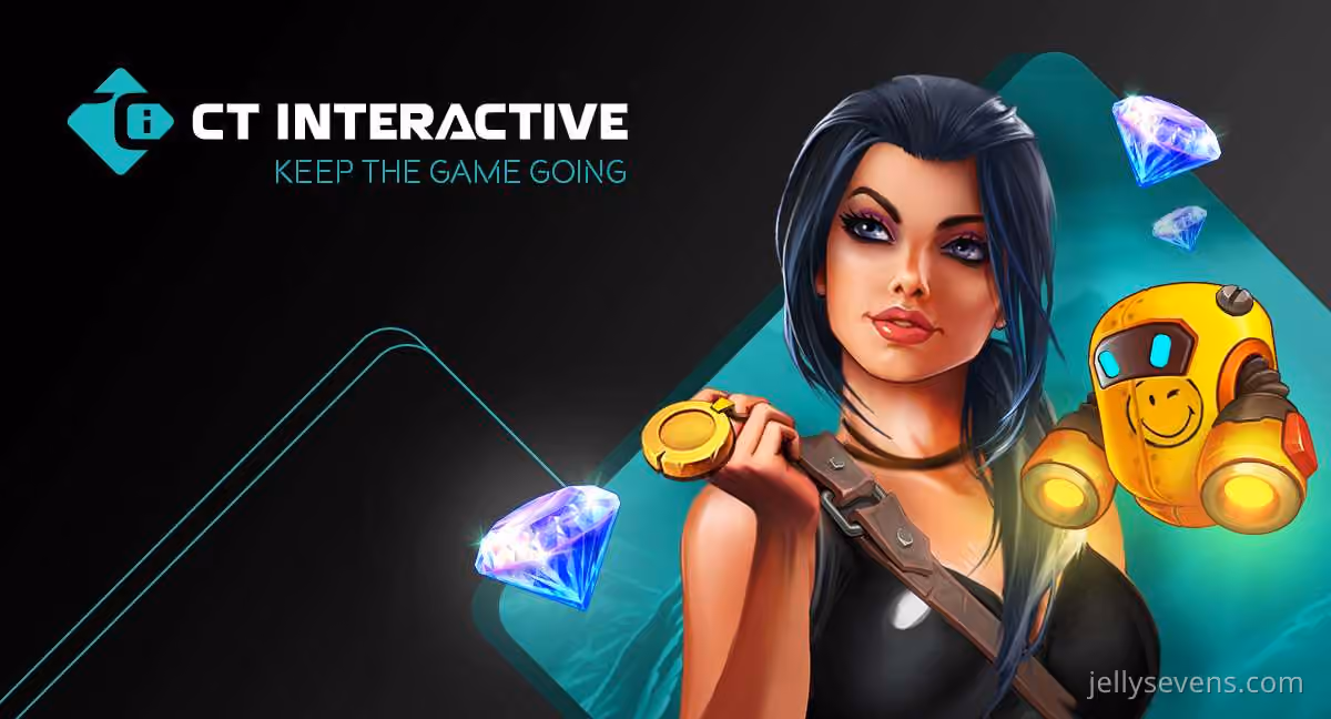 Jelly Sevens by CT Interactive — slot gameplay